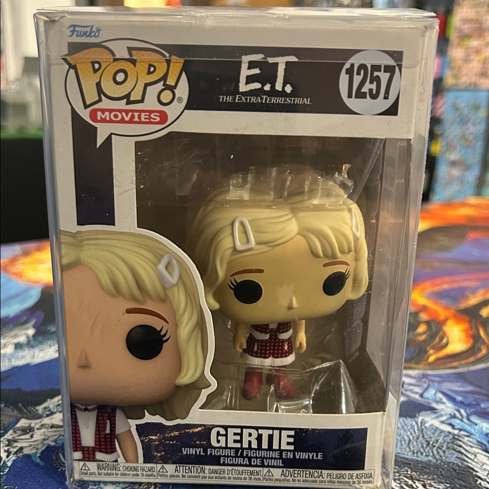Funko Pop! E.T. Gertie with Blonde Hair and Red Outfit